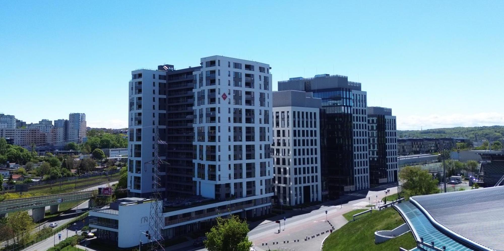 Apartment Efaga Modern Tower Gdynia With Private Parking Space Extérieur photo